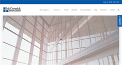 Desktop Screenshot of mccormickinsure.com
